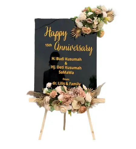 Papan Bunga Akrilik purbaratu